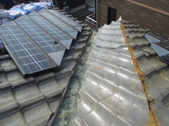 播磨町で既存棟解体